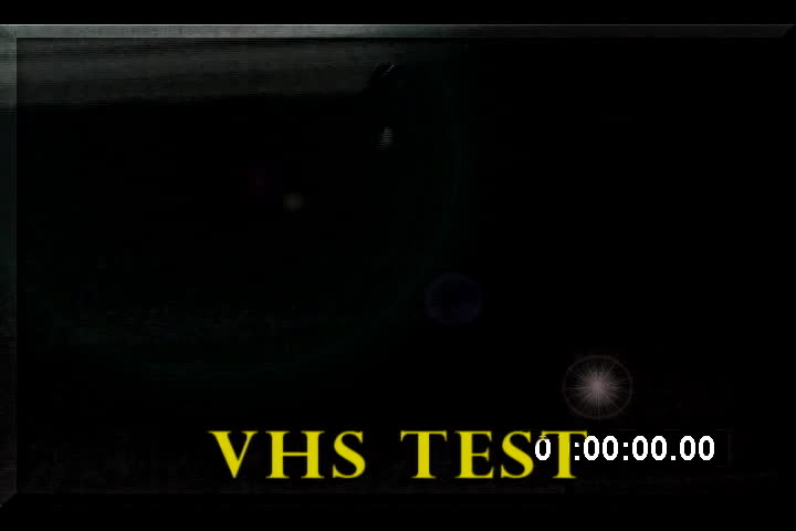 vhs test vhs test