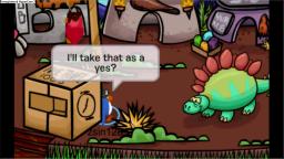 acting on club penguin stage