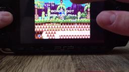 Sonic the Hedgehog CD on PSP-1000 (Test)