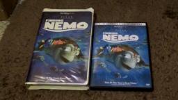 Finding Nemo VHS and DVD Review