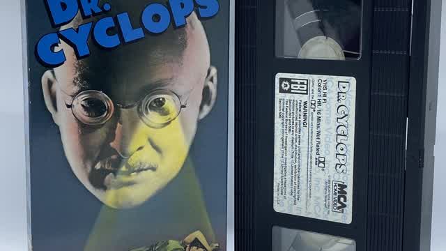 Opening & Closing to Dr. Cyclops (1940) 1989 VHS