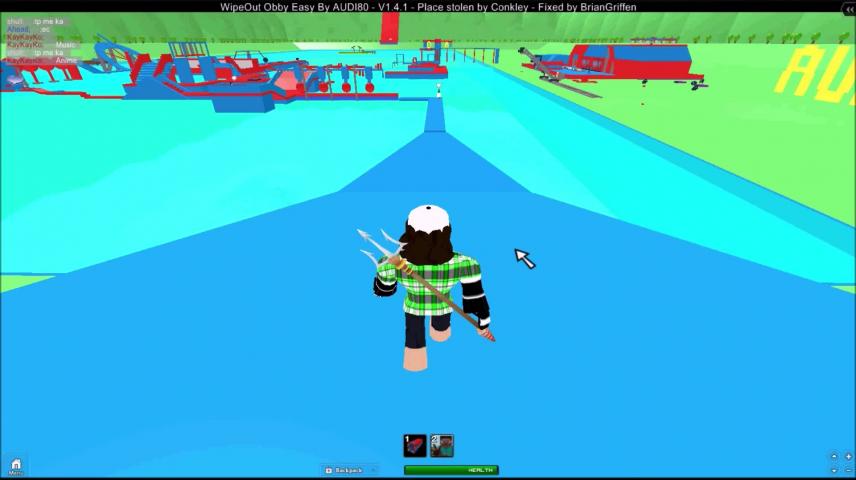 Plaing Roblox Wipeoutobby Vidlii - wipeout obby i v1 4 1 roblox