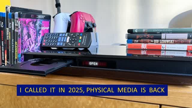 I called it in 2025, physical media is back I called it in 2025, physical media is back