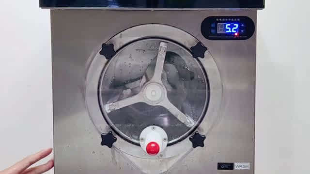 Washing model of slush machine