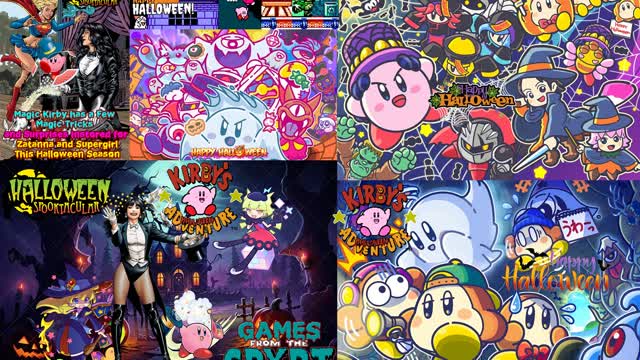 Games from the Crypt 2024: Kirby's Halloween Adventure (Nes Rom Hack) Part 1 (C)