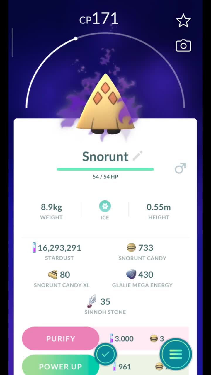 Pokémon GO-Shadow Snorunt