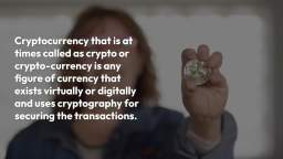 What is Crypto-currency and how it work