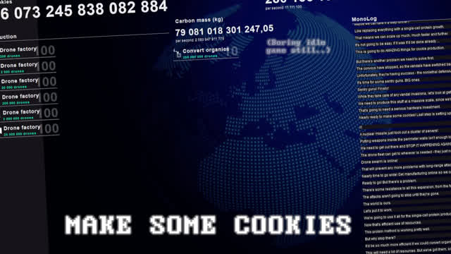 MAKE SOME COOKIES (Boring idle game still..)