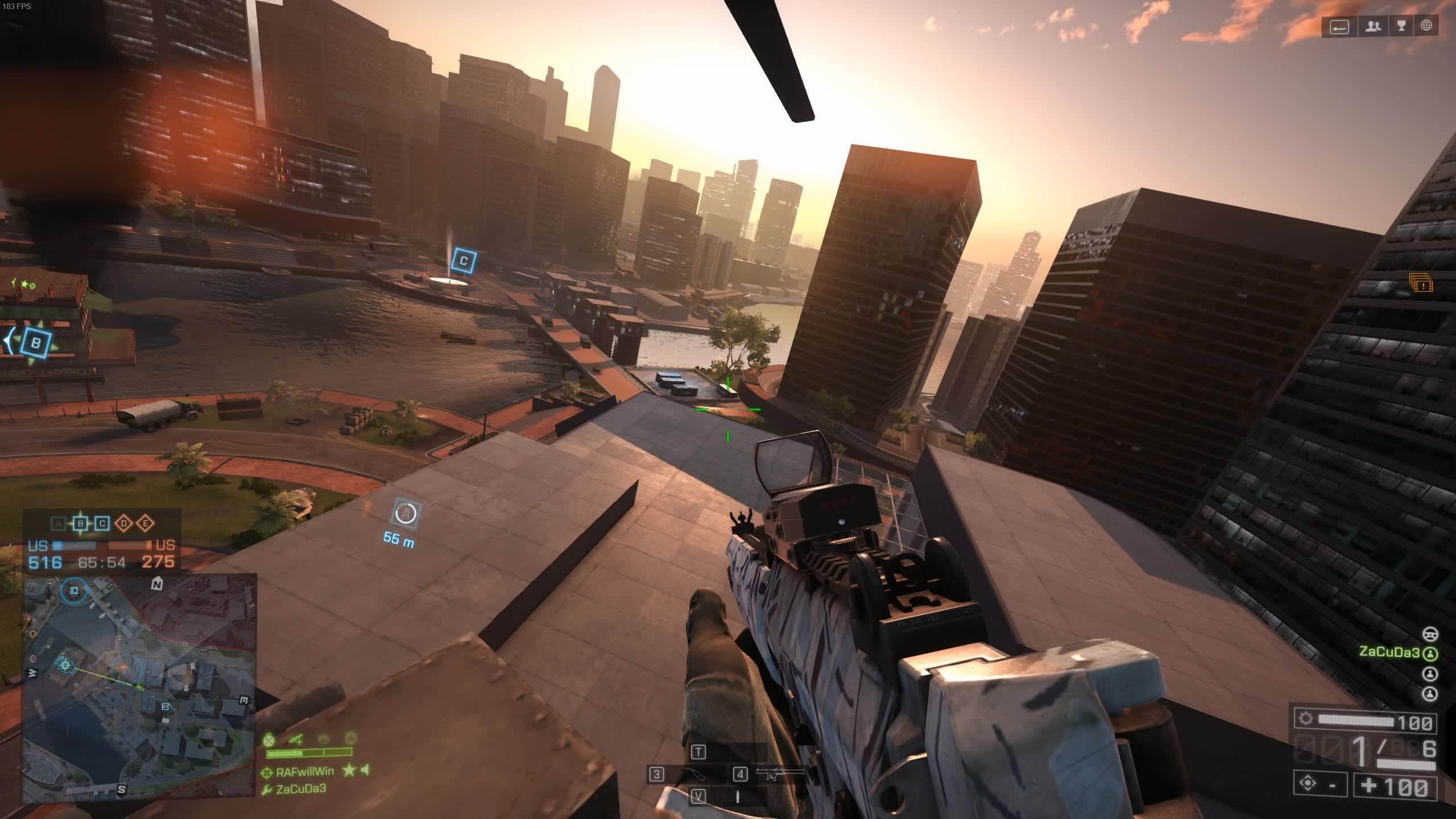 Battlefield 4 - Spotted Little Bird received a SMAW