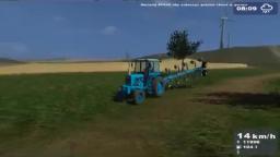 landwirtschafts simulator 2009 plowing mtz82