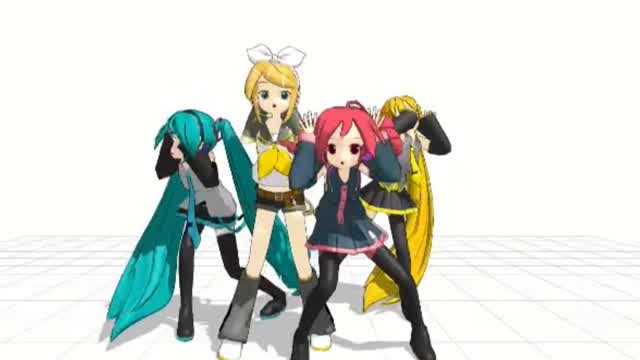 MIKUMIKUDANCE - ポーカーフェイス (Poker Face) 【Hatsune Miku, Kagamine Rin, Akita Neru, Kasane Teto】 MIKUMIKUDANCE - ポーカーフェイス (Poker Face) 【Hatsune Miku, Kagamine Rin, Akita Neru, Kasane Teto】