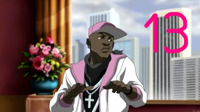 The Boondocks S02E13 - The Story of Gangstalicious Part 2