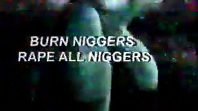 BURN NIGGERS RAPE ALL NIGGERS