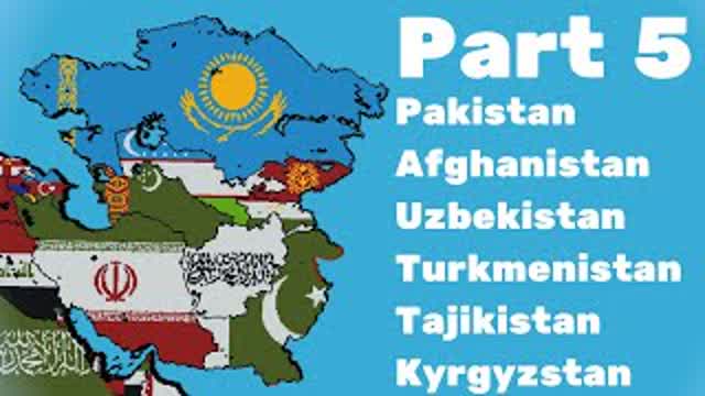 Minecraft World Flag Map - Part 5 - The "Stans" Minecraft World Flag Map - Part 5 - The "Stans"