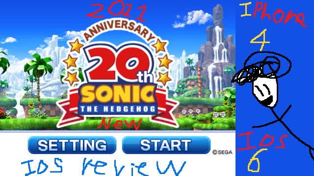 Sonic 20th Anniversary IOS Review (2011 Video)