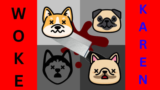 Woke Karen Version Chop Up A Dog Woke Karen Version Chop Up A Dog