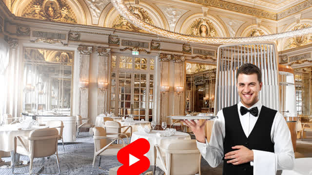 YouTube Shorts goes to an expensive fancy restaurant