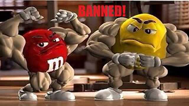 Lost offensive M&Ms commercial