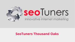 SeoTuners : Online Marketing Services Company in Thousand Oaks