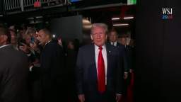 Trump walks out to cheering at RNC after Assassination
