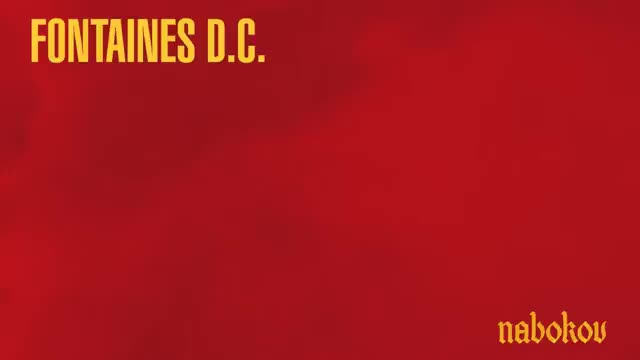 Fontaines D.C. - Nabokov (Official Lyric Video)