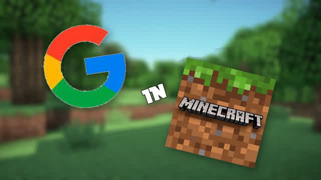 Fazendo a logo do Google no Minecraft