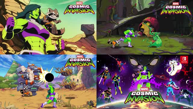 MARVEL Cosmic Invasion (Nintendo Switch and Playstation 4) – She-Hulk & Rocket Raccoon Trailer MARVEL Cosmic Invasion (Nintendo Switch and Playstation 4) – She-Hulk & Rocket Raccoon Trailer