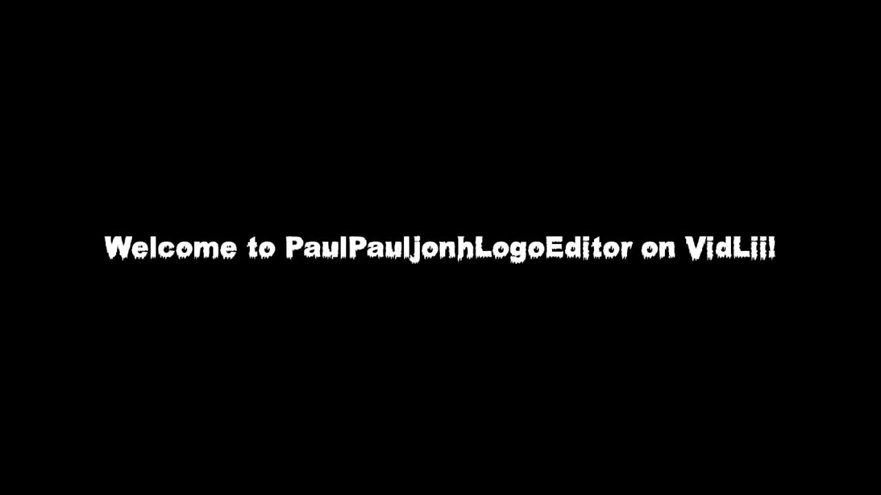 Welcome to PaulPauljonhLogoEditor on VidLii!