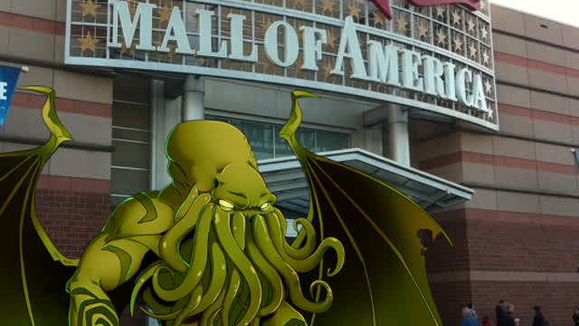 Cthulhu goes to the Mall of America