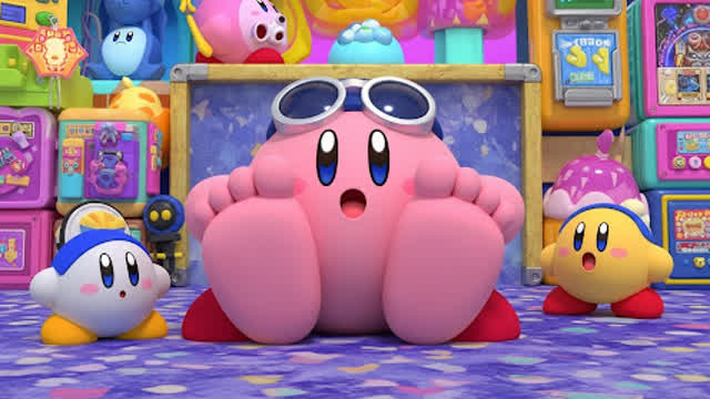 Kirby shows his feet Live Kirby shows his feet Live