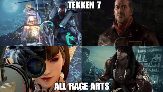 Tekken 7 - All Rage Arts
