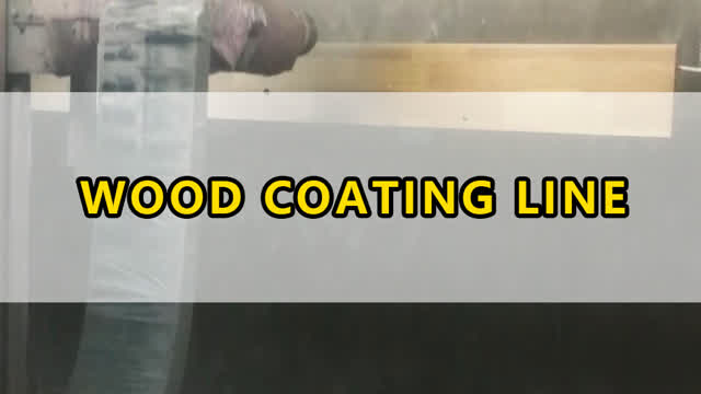 Attractivechina Wood Coating Line With UV Curing Machine