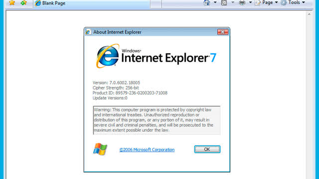 como cambiar la pagina de inicio de Internet Explorer 7