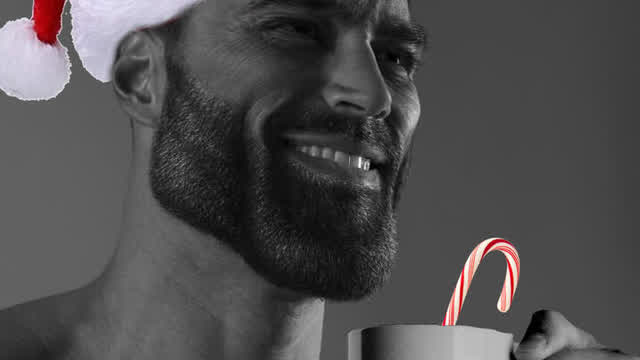 Gigachad Says Merry Christmas Gigachad Says Merry Christmas