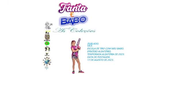 FANTA E BABO _ ESCOLA DE TIRO COM MEU BABO DUBLADO