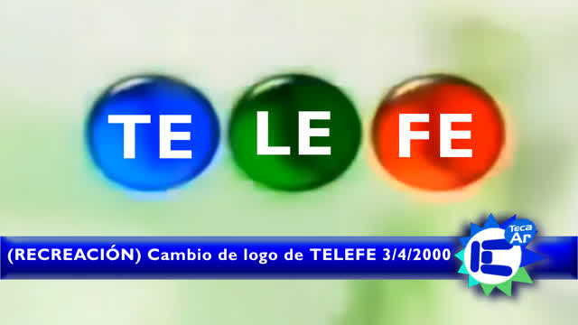 (RECREACION) Cambio de logo de Telefe (2000)