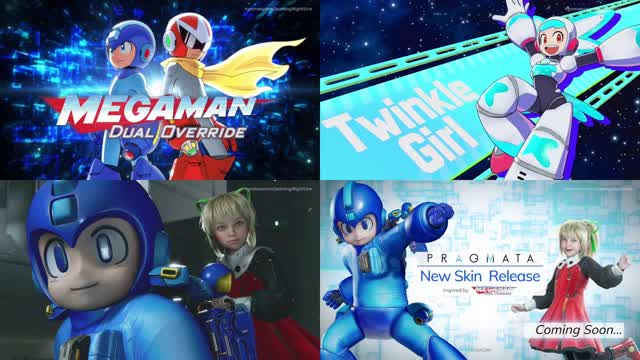 Mega Man Dual Override Sneak Preview Gameplay Trailer + Roll Chan DLC Costume Skin for Pragmata Mega Man Dual Override Sneak Preview Gameplay Trailer + Roll Chan DLC Costume Skin for Pragmata