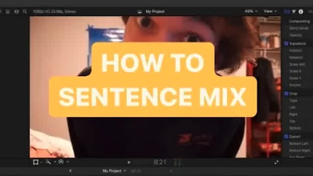 YTP Tutorial - How to Sentence Mix