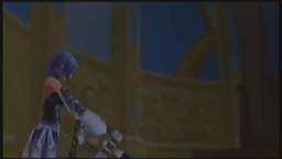 Kingdom Hearts Birth by Sleep - Aqua creates Castle Oblivion. (JP)