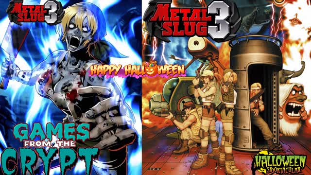 Games from The Crypt 2024: Metal Slug 3 (PSP Version) Stage 2 - Wandering at Midnight