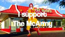 I SUPPORT THE MCARMY