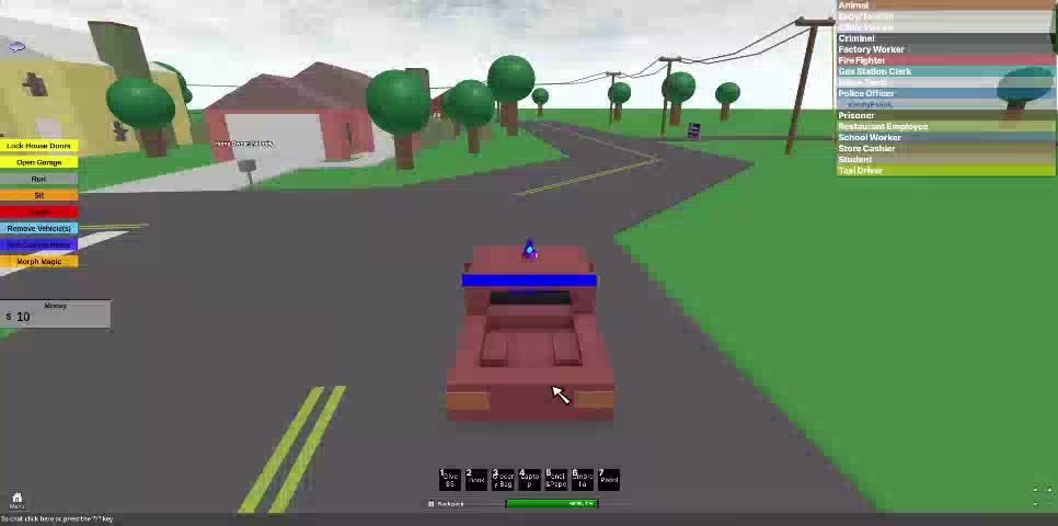 Playing robloxia City Playing robloxia City
