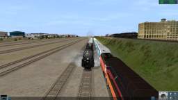 Trainz Railroad Simulator 2012 - Steam Engine X Cab Car Test