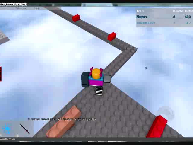 Playing a ROBLOX Obby