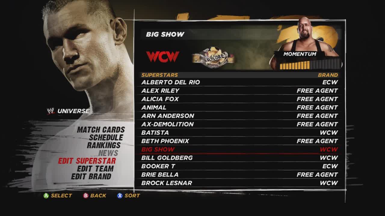 WWE '12 Universe Mode Brand Reveal and Superstar Draft with sma11z99 WWE '12 Universe Mode Brand Reveal and Superstar Draft with sma11z99