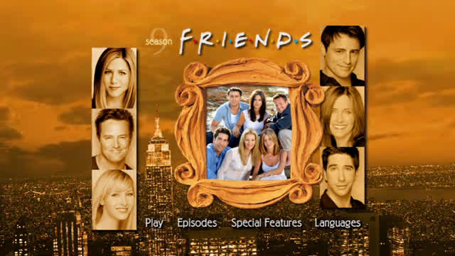 Friends Season 9 DVD Main Menu