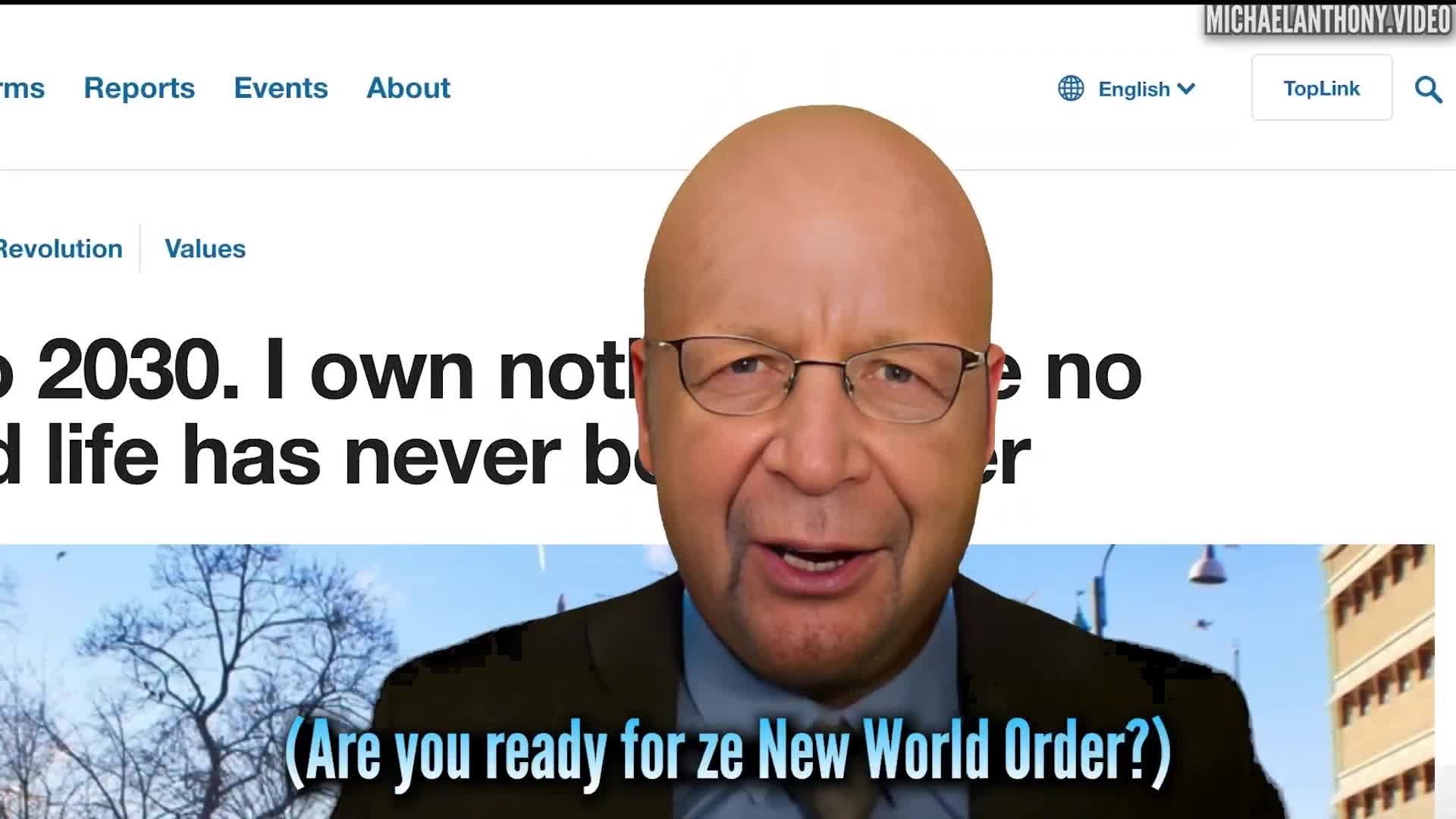 R U Ready 4 Ze New World Order？ (Klaus Schwab Deepfake Music Video w⧸lyrics) [11126870f9f084c296ebb4