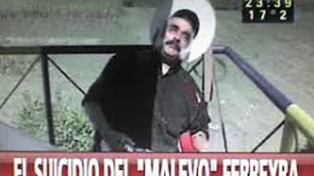 Mario Malevo Ferreyra Suicide on Live Cronica TV Argentina (Original Video)