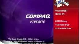 Compaq Presario 5000T with Intel Pentium III Commercials (2000)