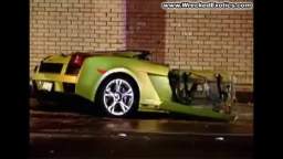 WRECKED EXOTIC CARS